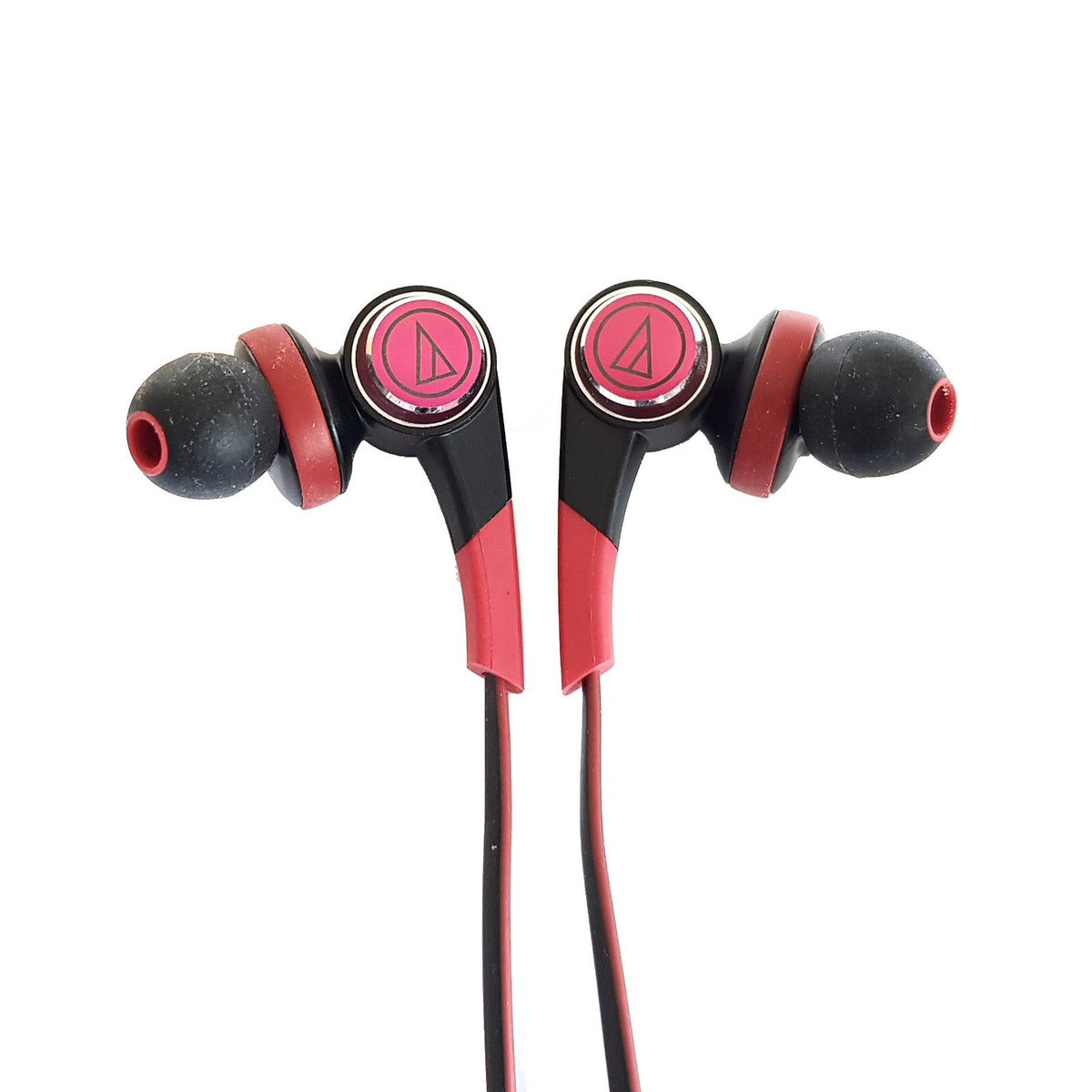 Rote Audio-Technica ATH-CKS770IS In-Ear-Kopfhörer mit Mikrofon