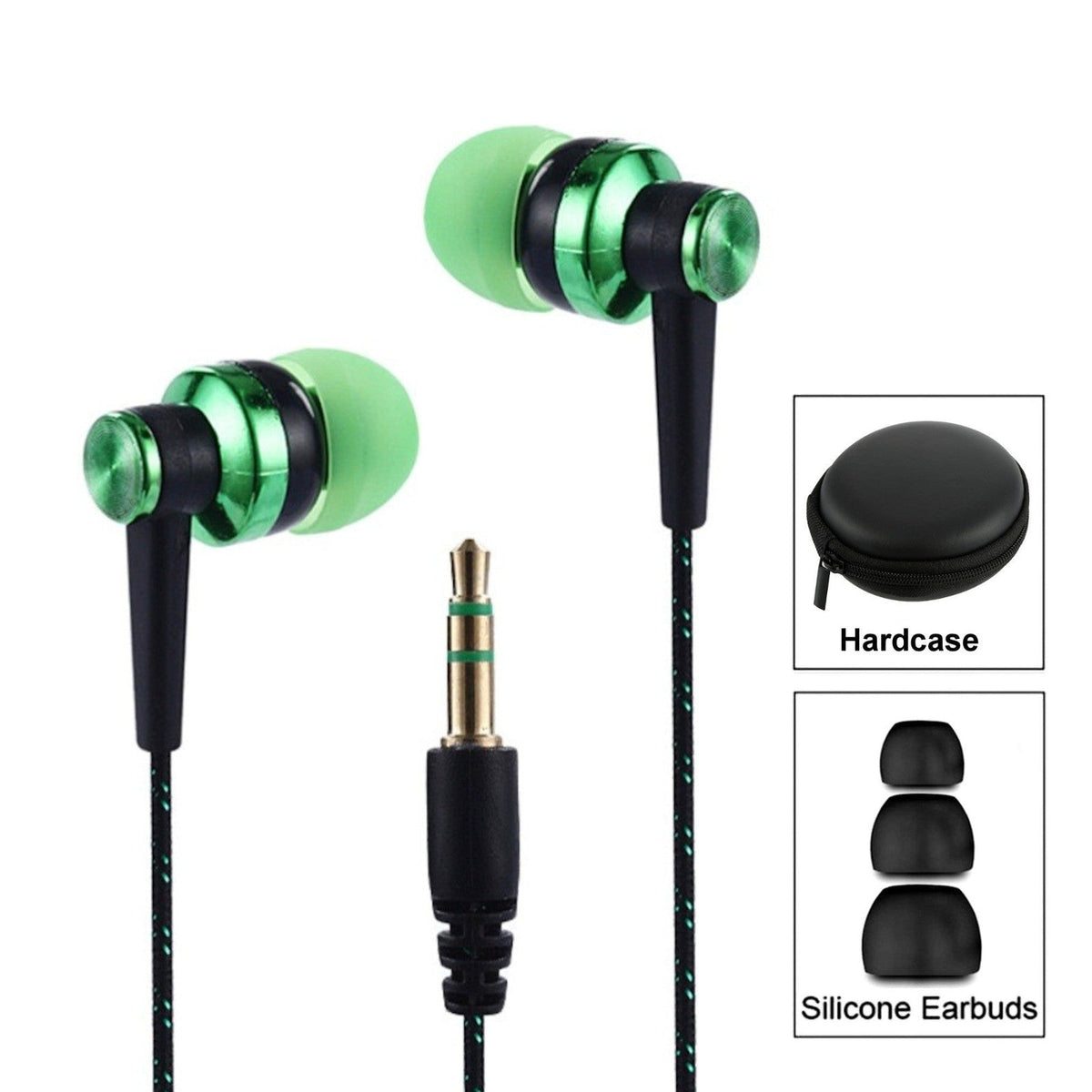 S26 Belly Metall In-Ear-Kopfhörer mit Hardcase