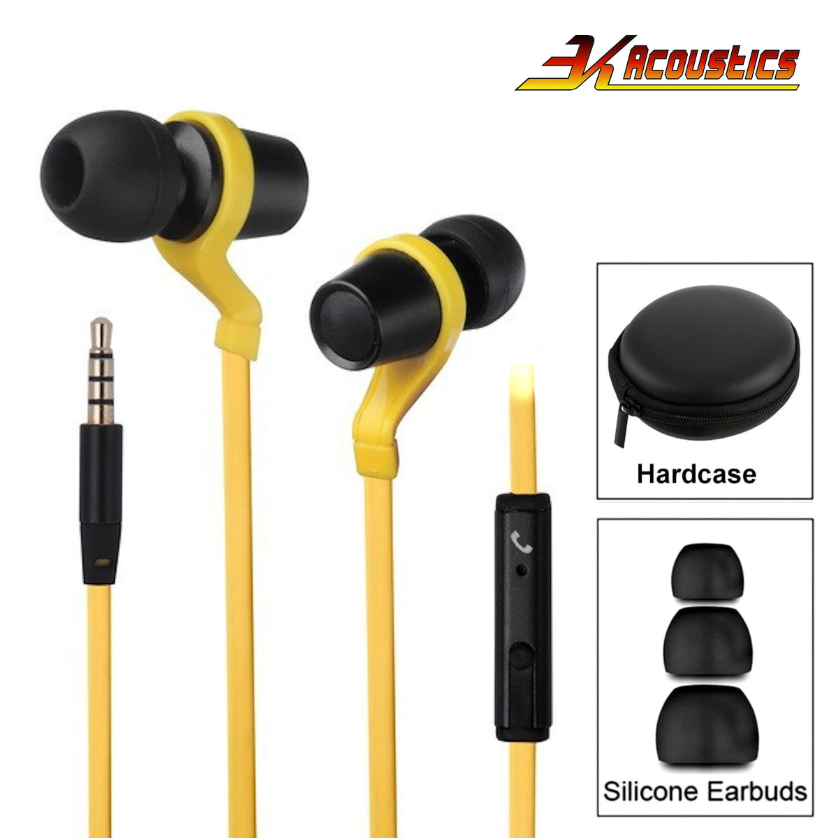 MB99 In-Ear-Headset mit Flachkabel und Hardcase