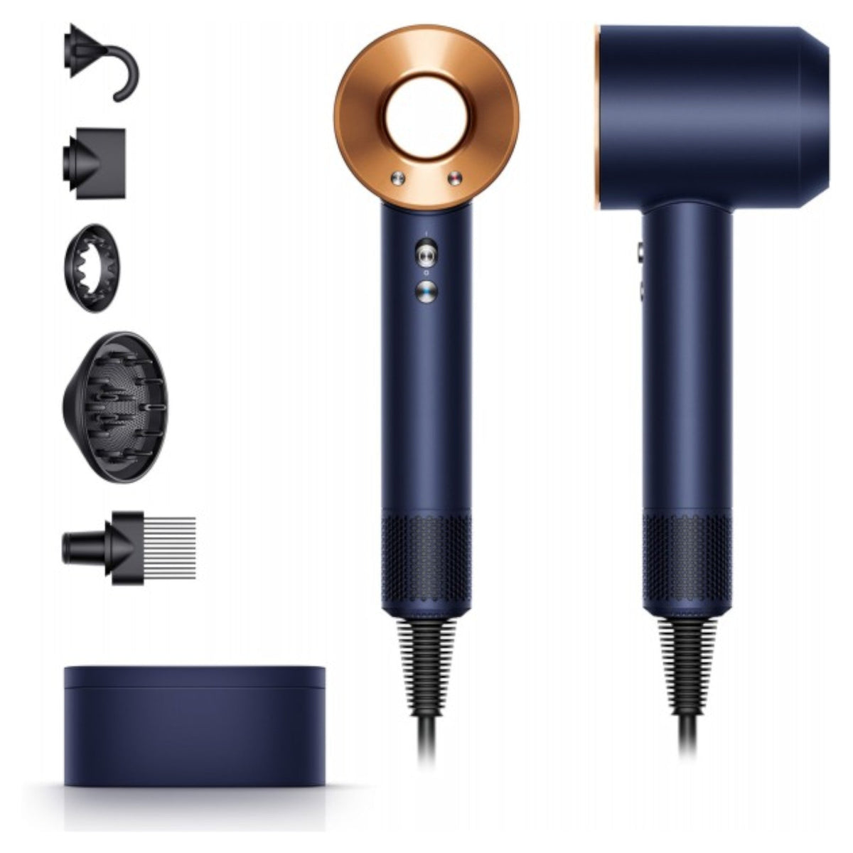 Dyson Supersonic™ Haartrockner Intelligent Heat Control Nachtblau/Kupfer - 3KShop.de