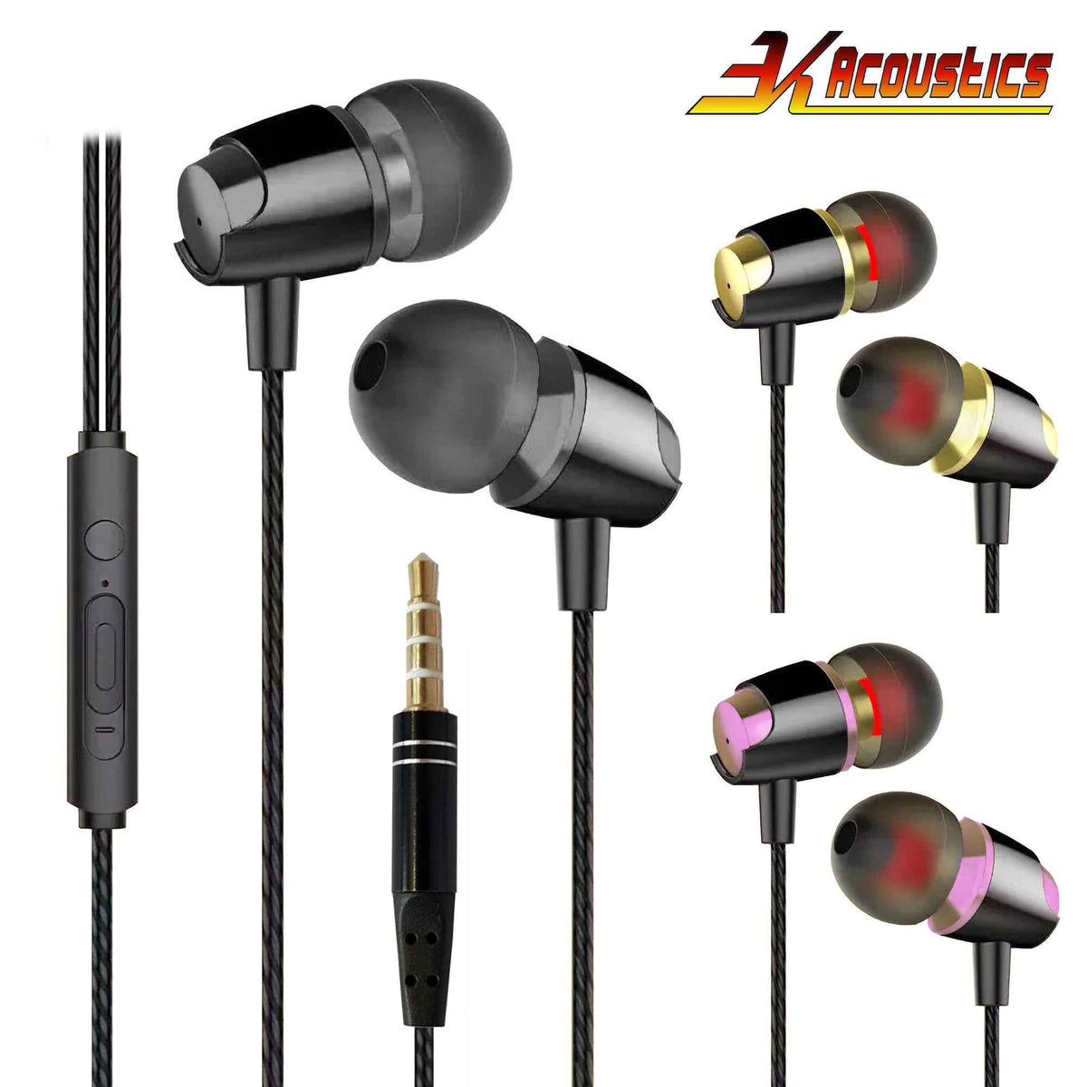 R4 In-Ear-Kopfhörer mit Hardcase
