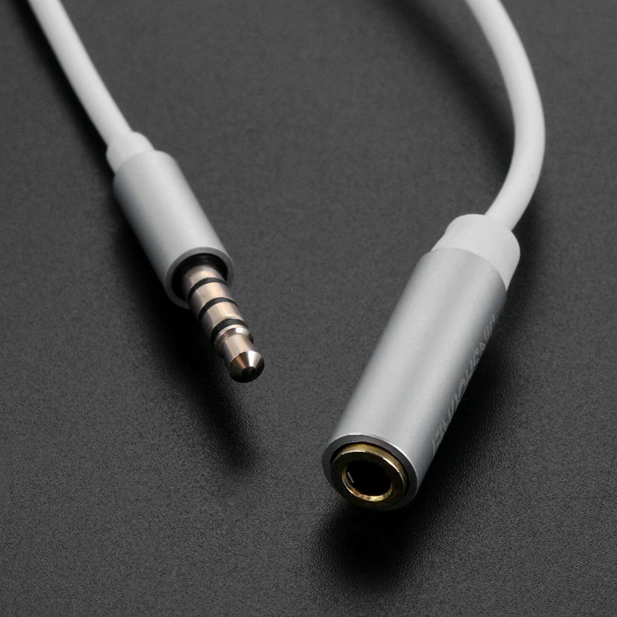 Weiße 1 m 4-polige Headset-Verlängerung