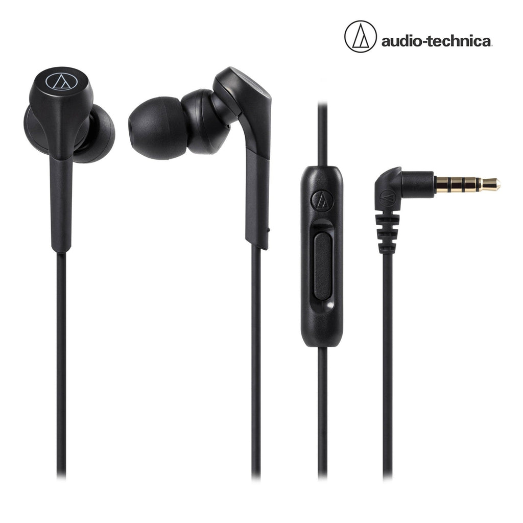 Schwarze Audio-Technica ATH-CKS550XiS Solid-Bass In-Ear-Kopfhörer