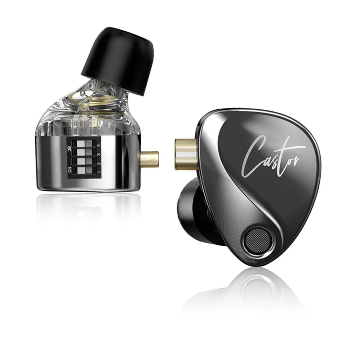 KZ Castor In-Ear-Kopfhörer mit einstellbarem Bass