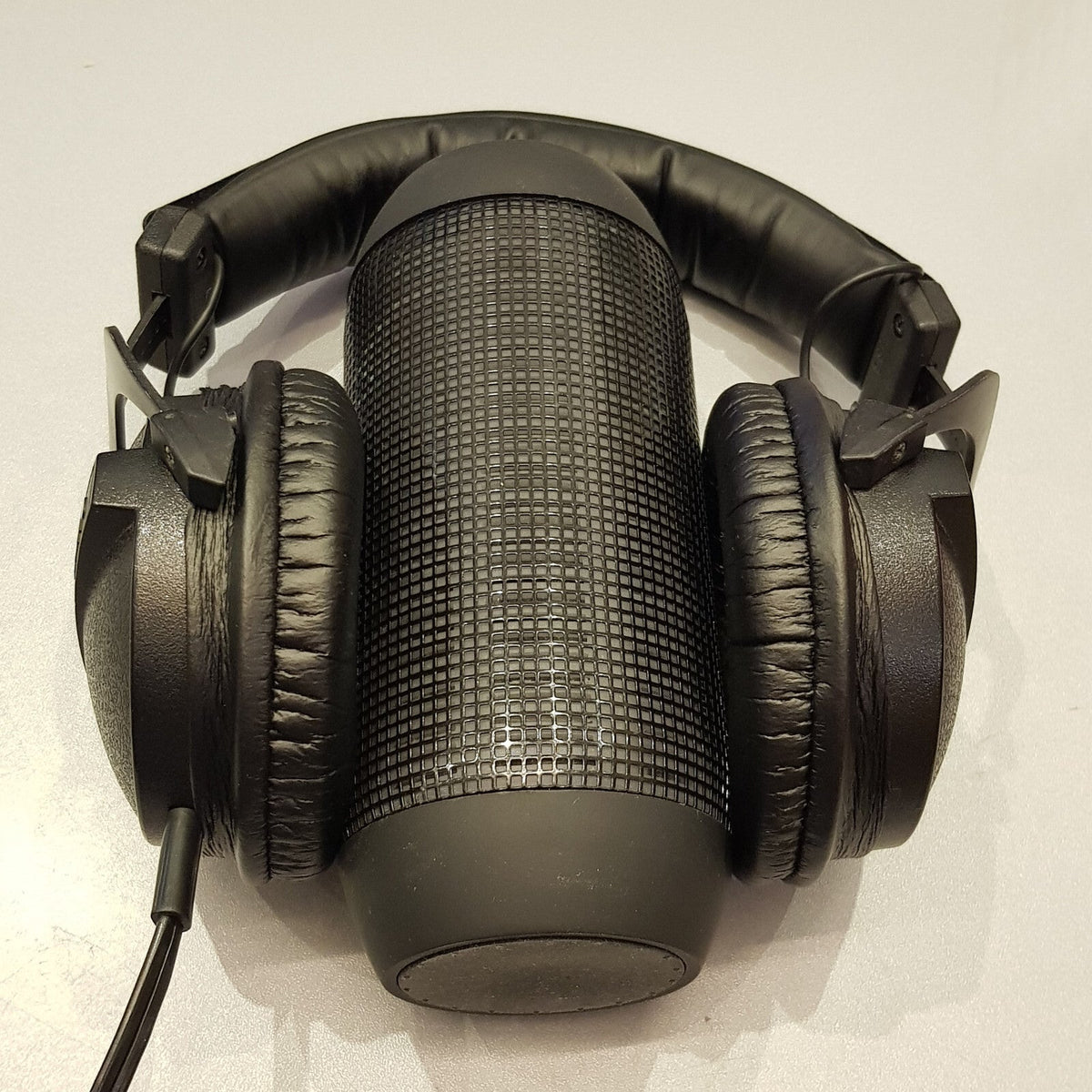 Kunstleder-Ohrpolster mit Kopfband für beyerdynamic DT770 DT880 DT990