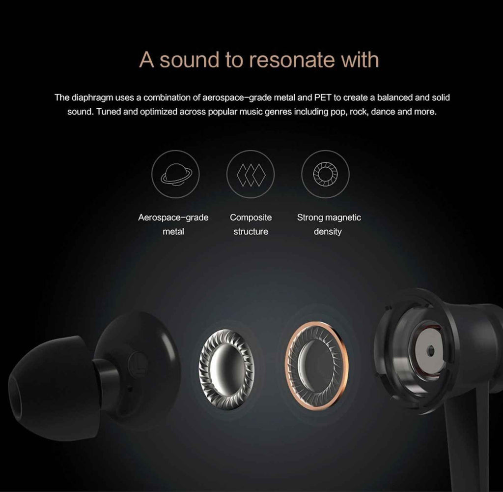Schwarzes Xiaomi Piston Pro Basic In-Ear-Headset