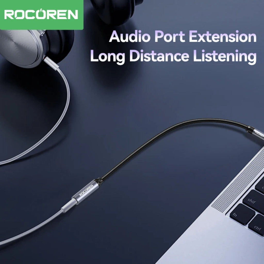 Rocoren 3 m 4-polige Headset-Verlängerung aus Nylon