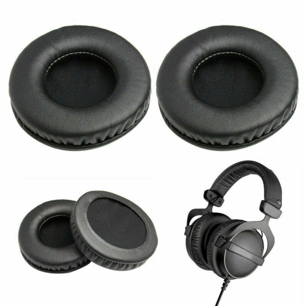 Kunstleder-Ohrpolster mit Kopfband für beyerdynamic DT770 DT880 DT990