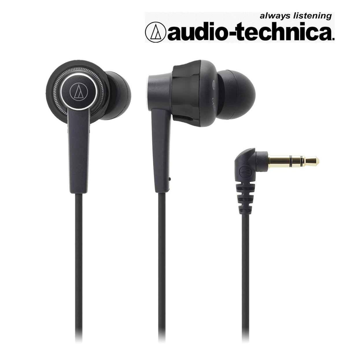 Schwarze Audio-Technica ATH-CKR7 High-End In-Ear-Kopfhörer