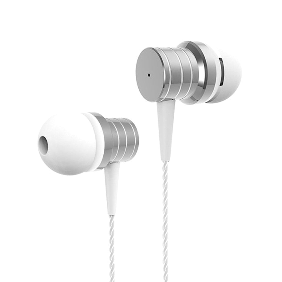 Schwarzer PTM P15 Metall In-Ear-Kopfhörer