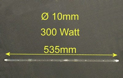 R7s Vollspektrum-Infrarotstrahler 535 mm 300 W