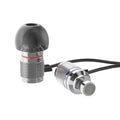 Silbernes KZ HDS3 In-Ear-Headset mit Hardcase