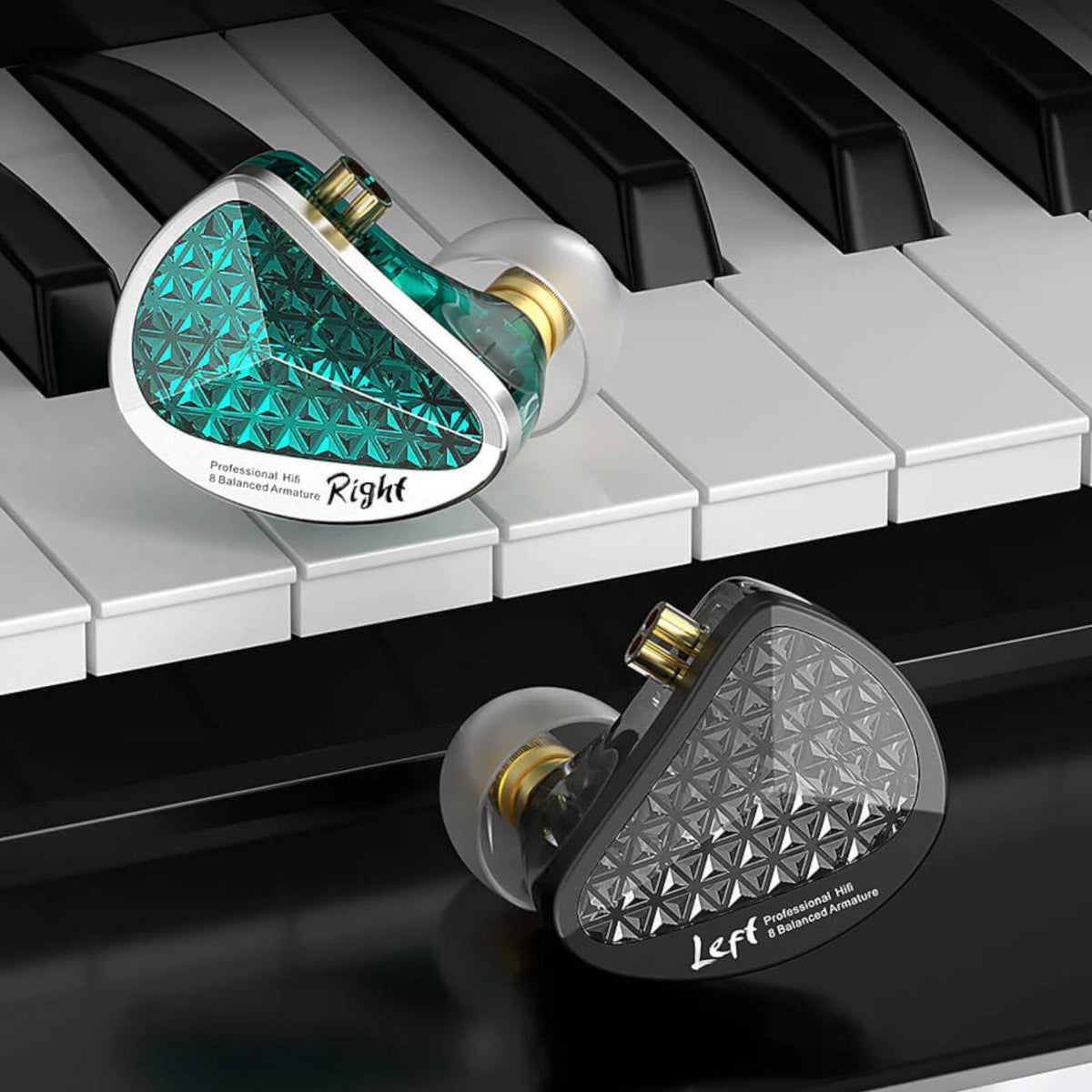 KZ AS16 Pro In-Ear-Monitor mit 16 Balanced-Armature-Treibern