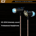 Schwarz-blaues KZ ED8 HS Pro In-Ear-Headset
