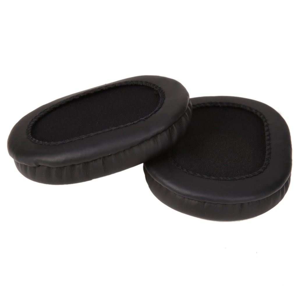 Schwarze Kunstleder-Ohrpolster für Audio-Technica M50X M40X