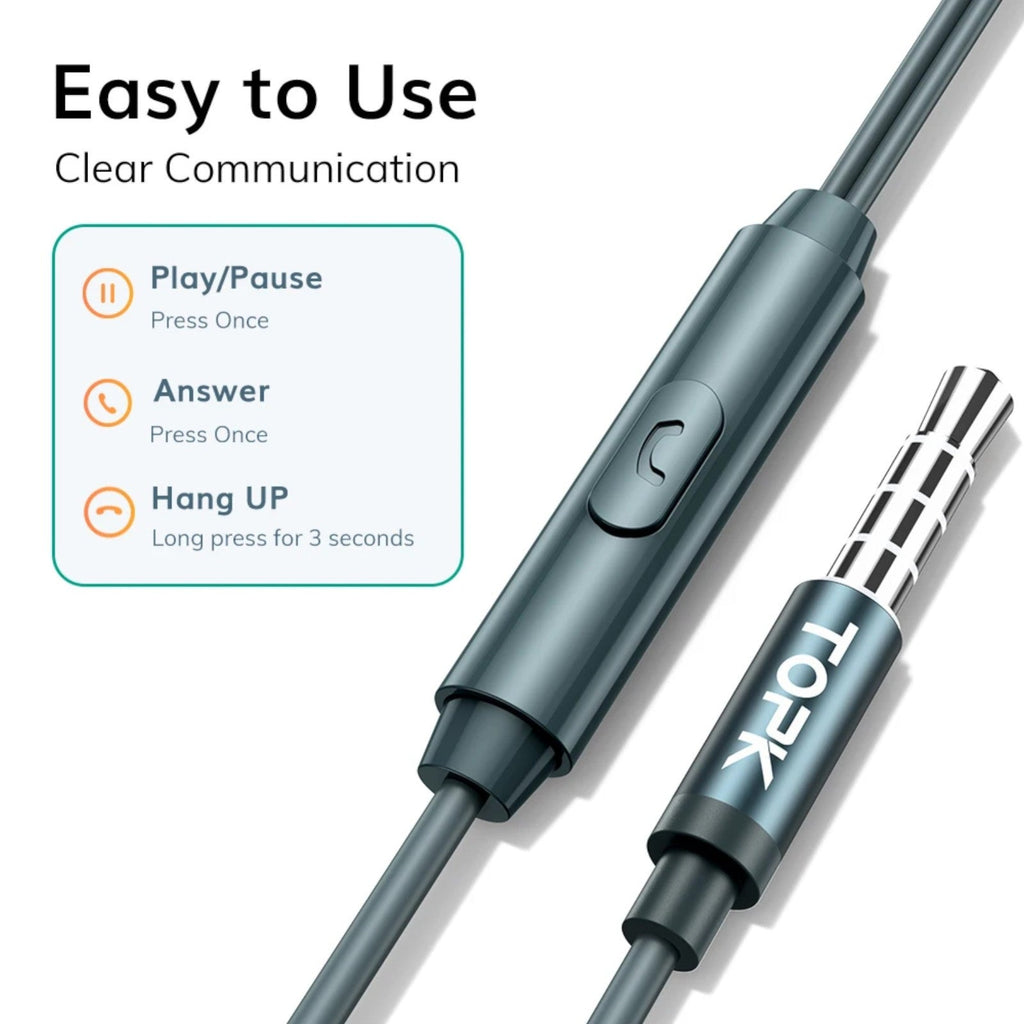 Grüner 3K TOPK F36 Metall In-Ear-Kopfhörer