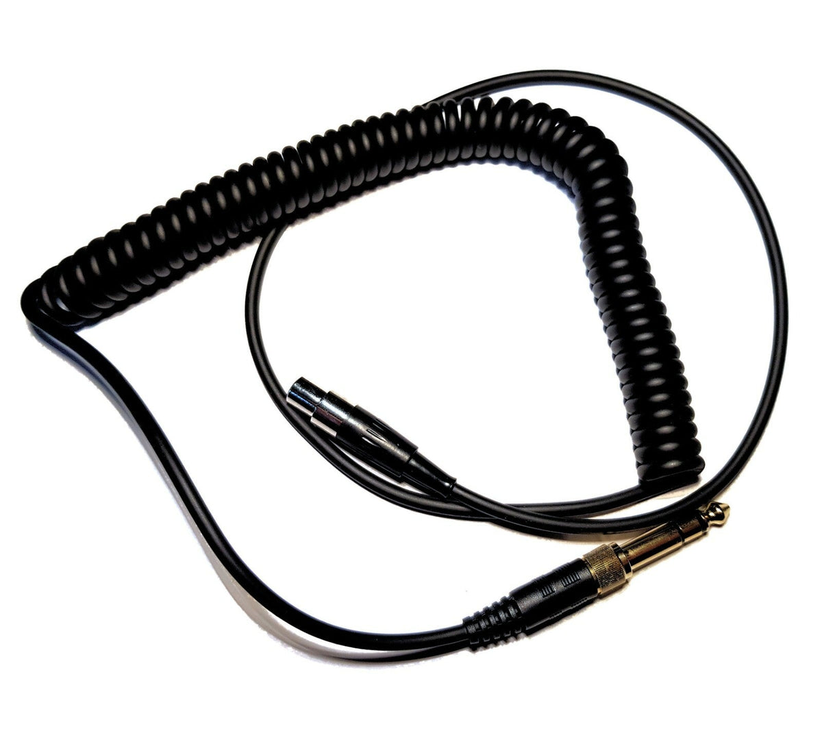 3 m Mini-XLR Spiralkabel für AKG und beyerdynamic