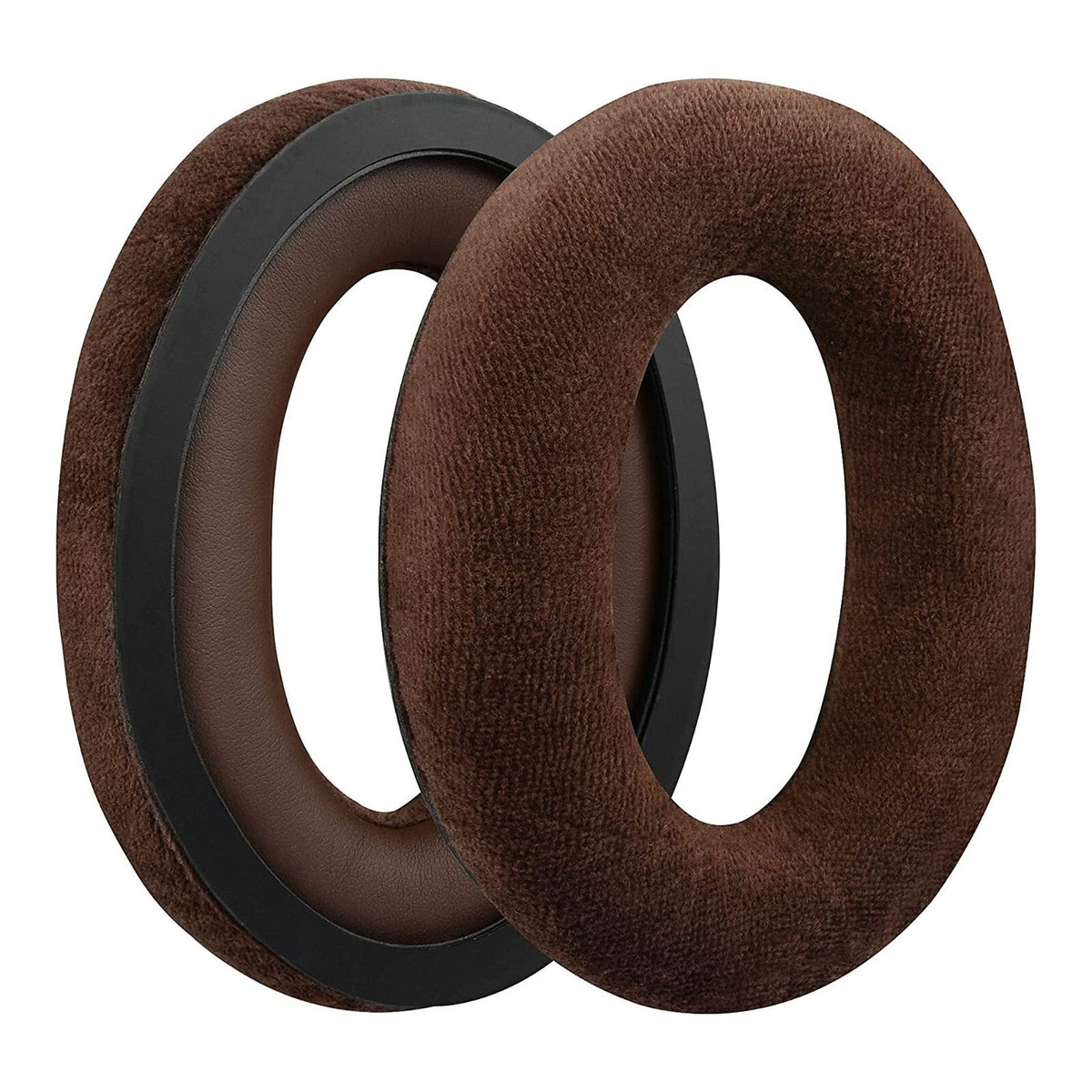 Braune Velours-Ohrpolster für Sennheiser HD559 bis HD599
