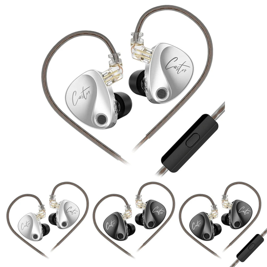 KZ Castor In-Ear-Kopfhörer mit einstellbarem Bass