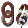 Braune Velours-Ohrpolster für Sennheiser HD559 bis HD599