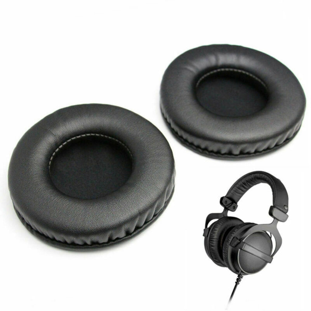 Kunstleder-Ohrpolster mit Kopfband für beyerdynamic DT770 DT880 DT990