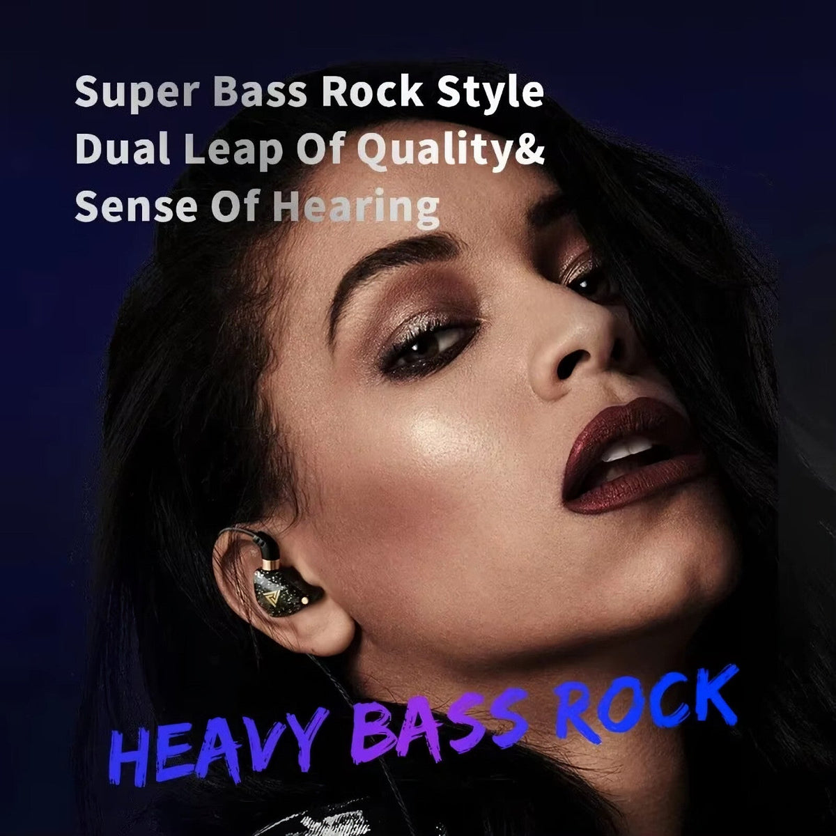 QKZ SK8 HiFi In-Ear-Headset mit Hardcase