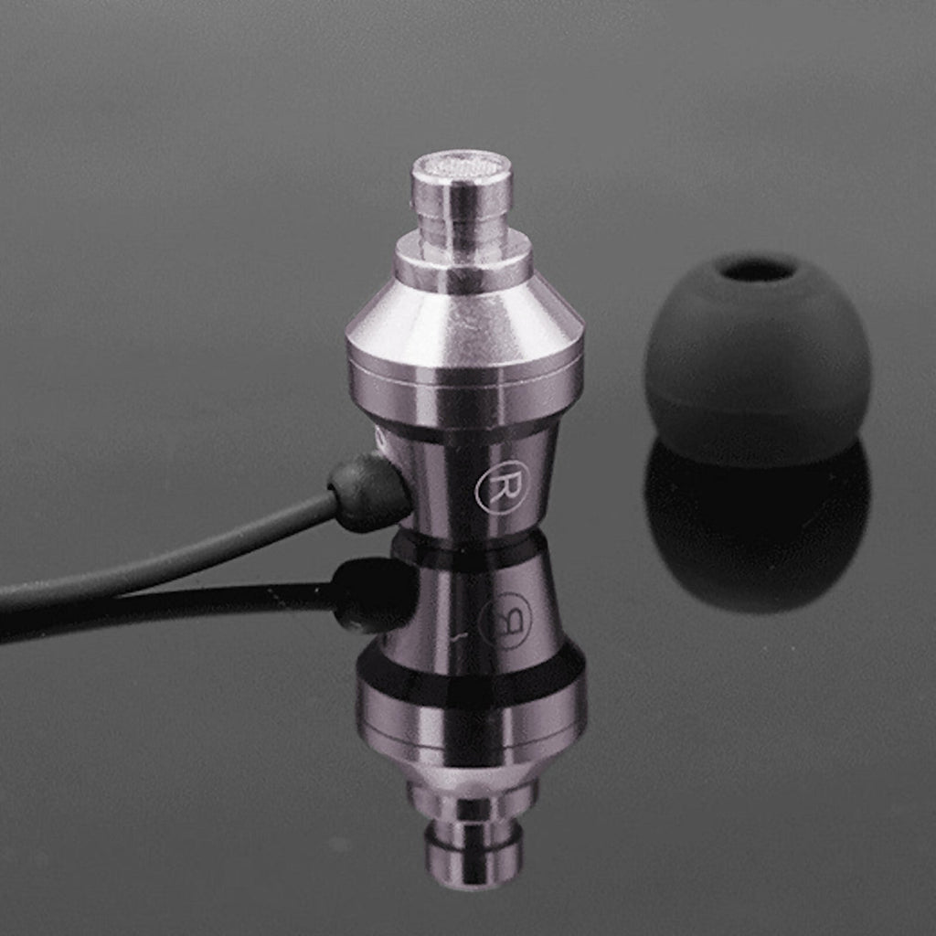 Gunmetal-schwarzes MX1 Metall In-Ear-Headset