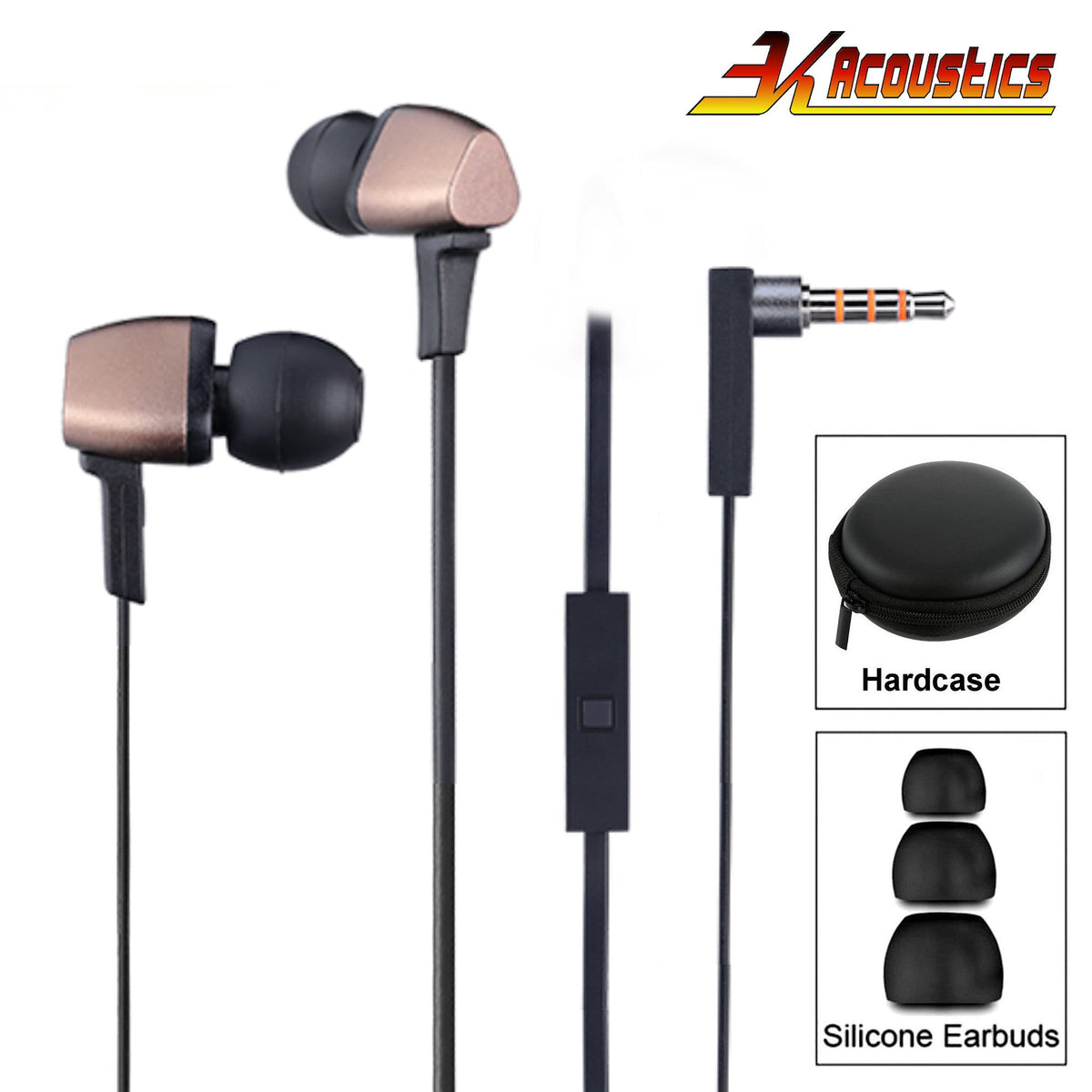 Triangle Pro In-Ear-Headset mit Flachkabel