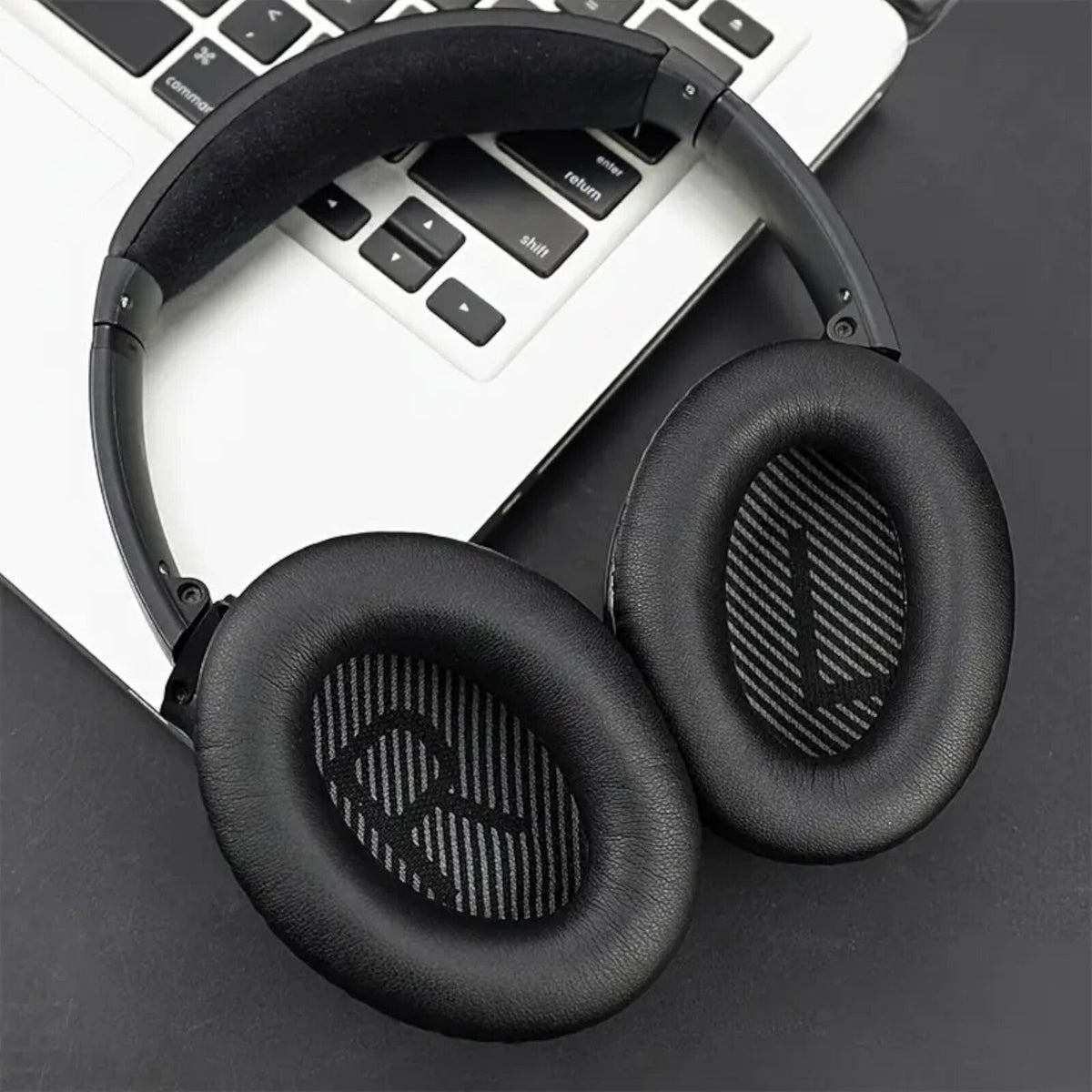 Dunkelblaue Ohrpolster für Bose QuietComfort QC15 bis QC45