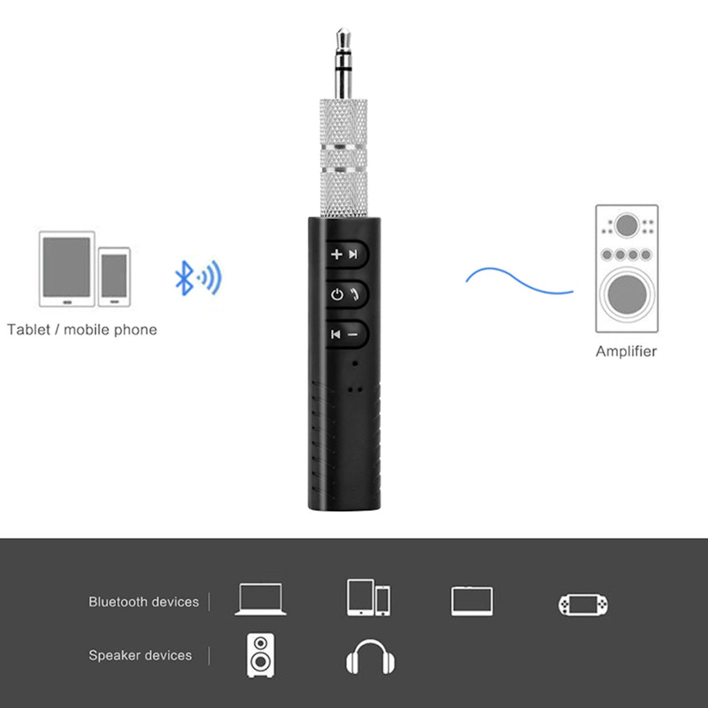 Mini Bluetooth Audio-Empfänger mit 3,5-mm-AUX