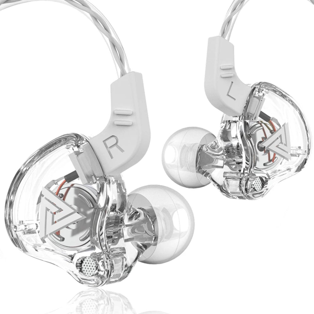 Kristallfarbener QKZ AK6 Hi-Res In-Ear-Kopfhörer