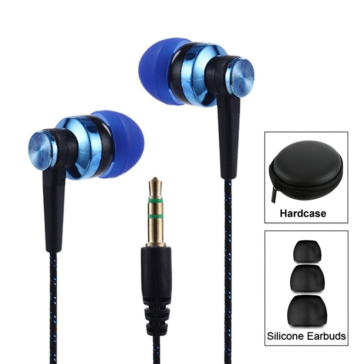 S26 Belly Metall In-Ear-Kopfhörer mit Hardcase