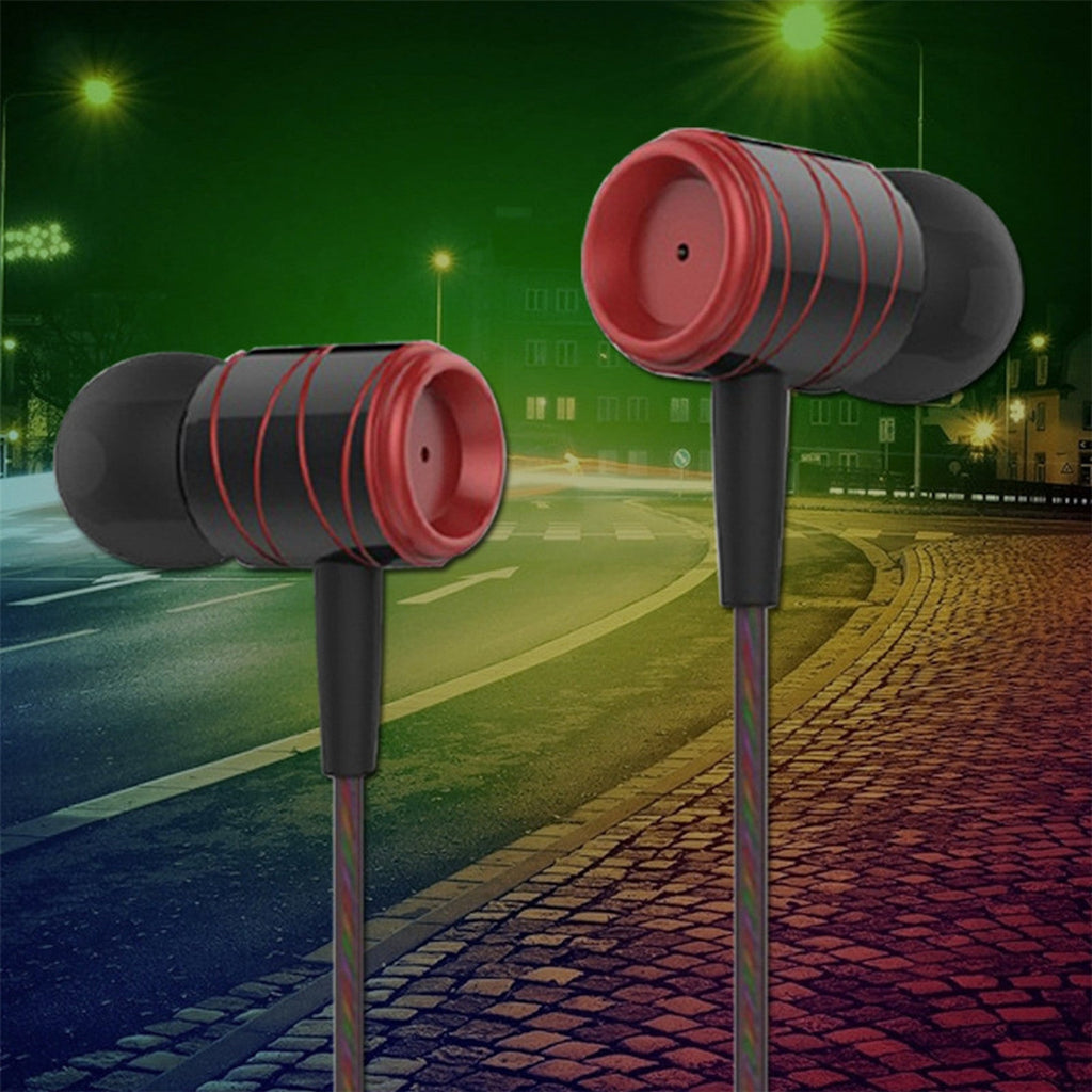 Schwarz-rotes KZ ED1HS In-Ear-Headset