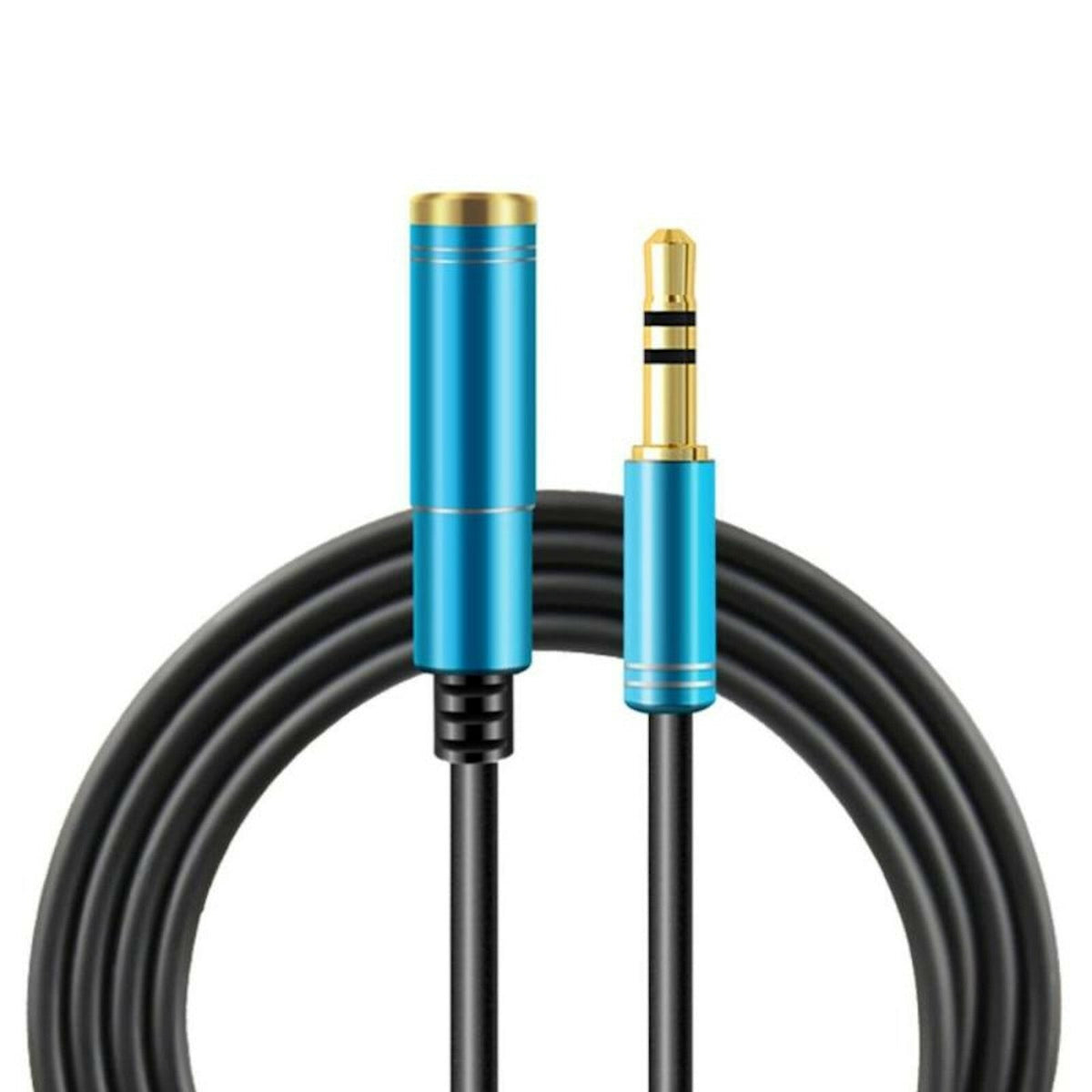 Blaue 3 m 3,5-mm-Klinken-Verlängerung
