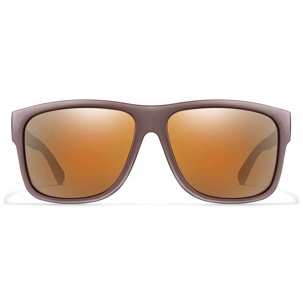 Stylische Sonnenbrille Matt Gläser Braun Cool 5417 BR