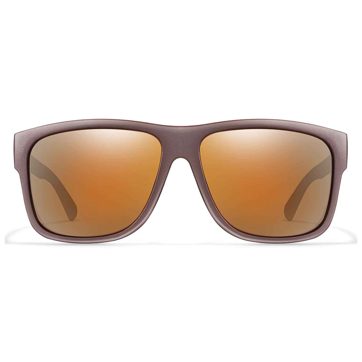 Stylische Sonnenbrille Matt Gläser Braun Cool 5417 BR