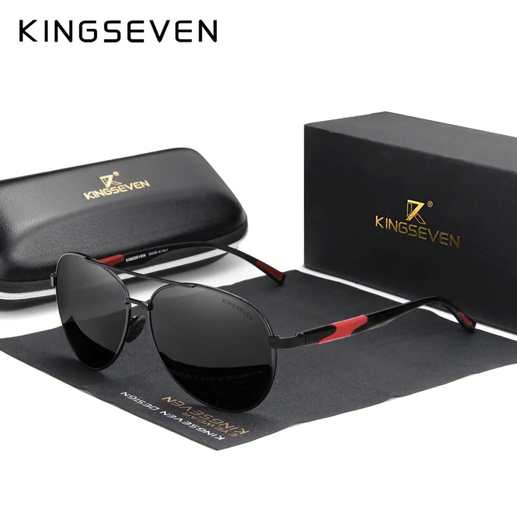 Kingseven N7228 polarisierte Piloten-Sonnenbrille