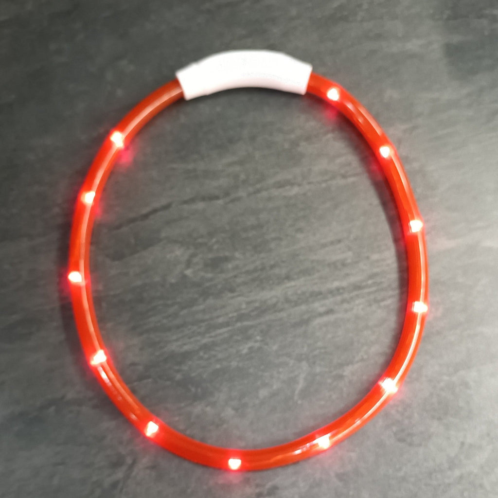 Kürzbares LED-Hundehalsband mit mehreren LEDs