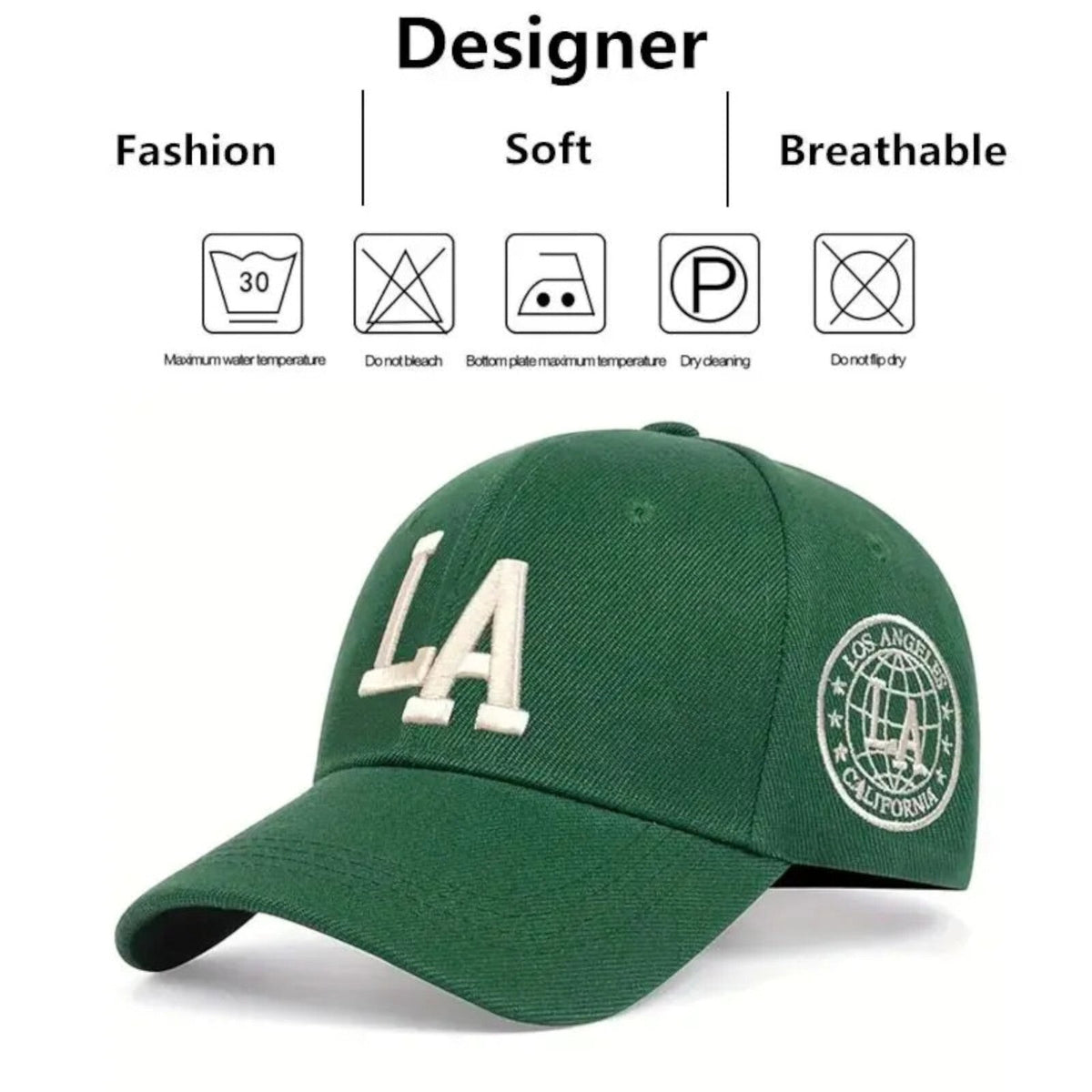 Los Angeles LA Vintage-Basecap mit Retro-Stickerei