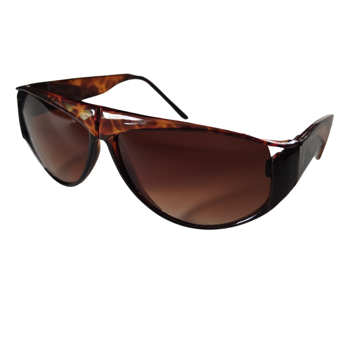 Braun getigerte Designer Damen-Sonnenbrille