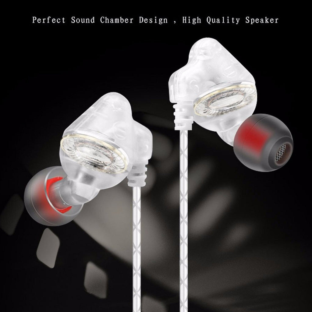 Weißes SZKOSTON S600 In-Ear-Headset