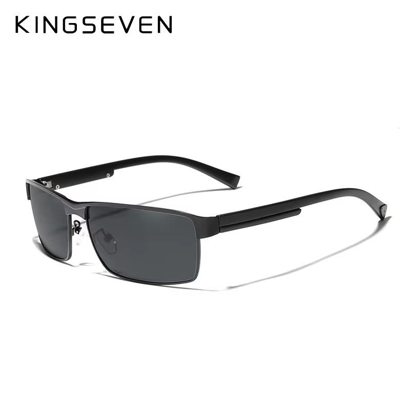 Sonnenbrille Kingseven 7756 Black Premium Männer Polarisiert UV400 HD - 3KShop.de