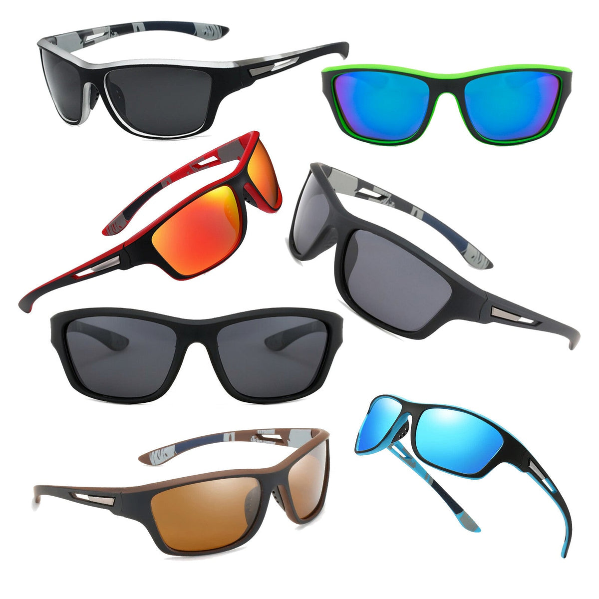 Polarisierte Sport-Sonnenbrille X15