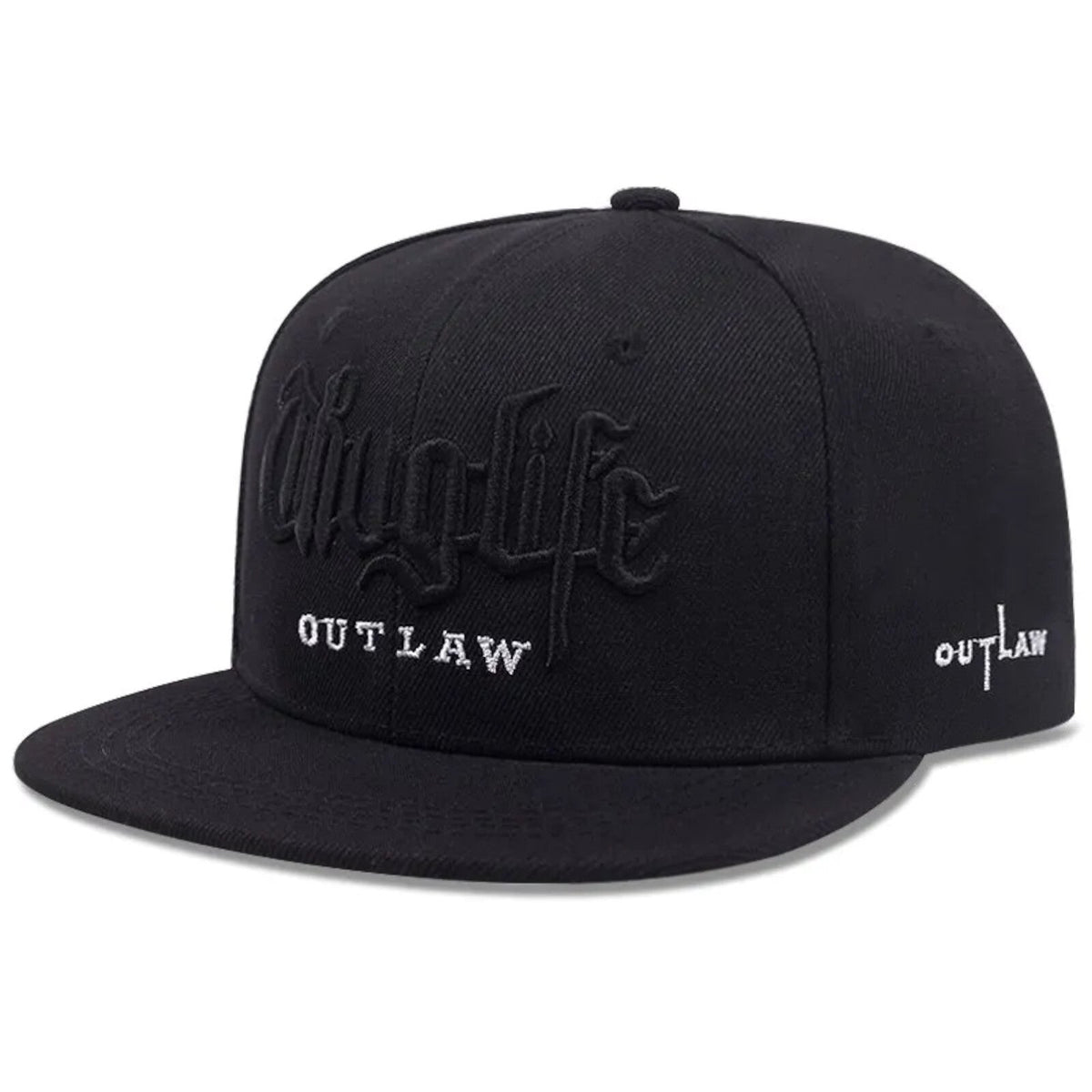 Thuglife Vintage-Basecap aus Baumwolle mit Stickerei