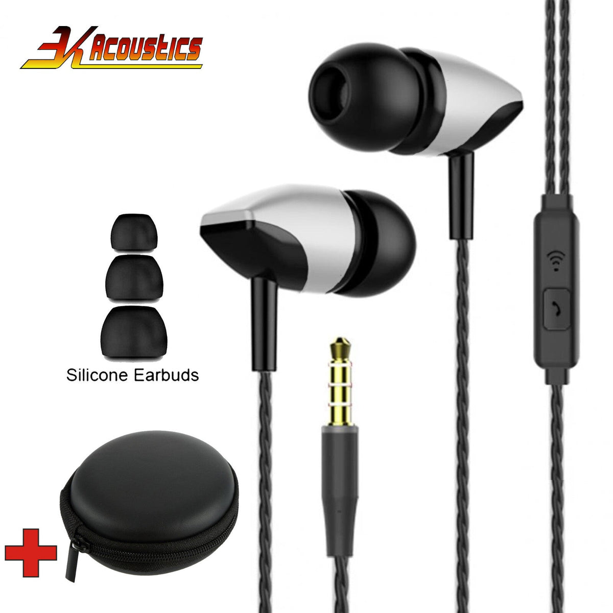 S21 In-Ear-Headset mit Mikrofon und Fernbedienung
