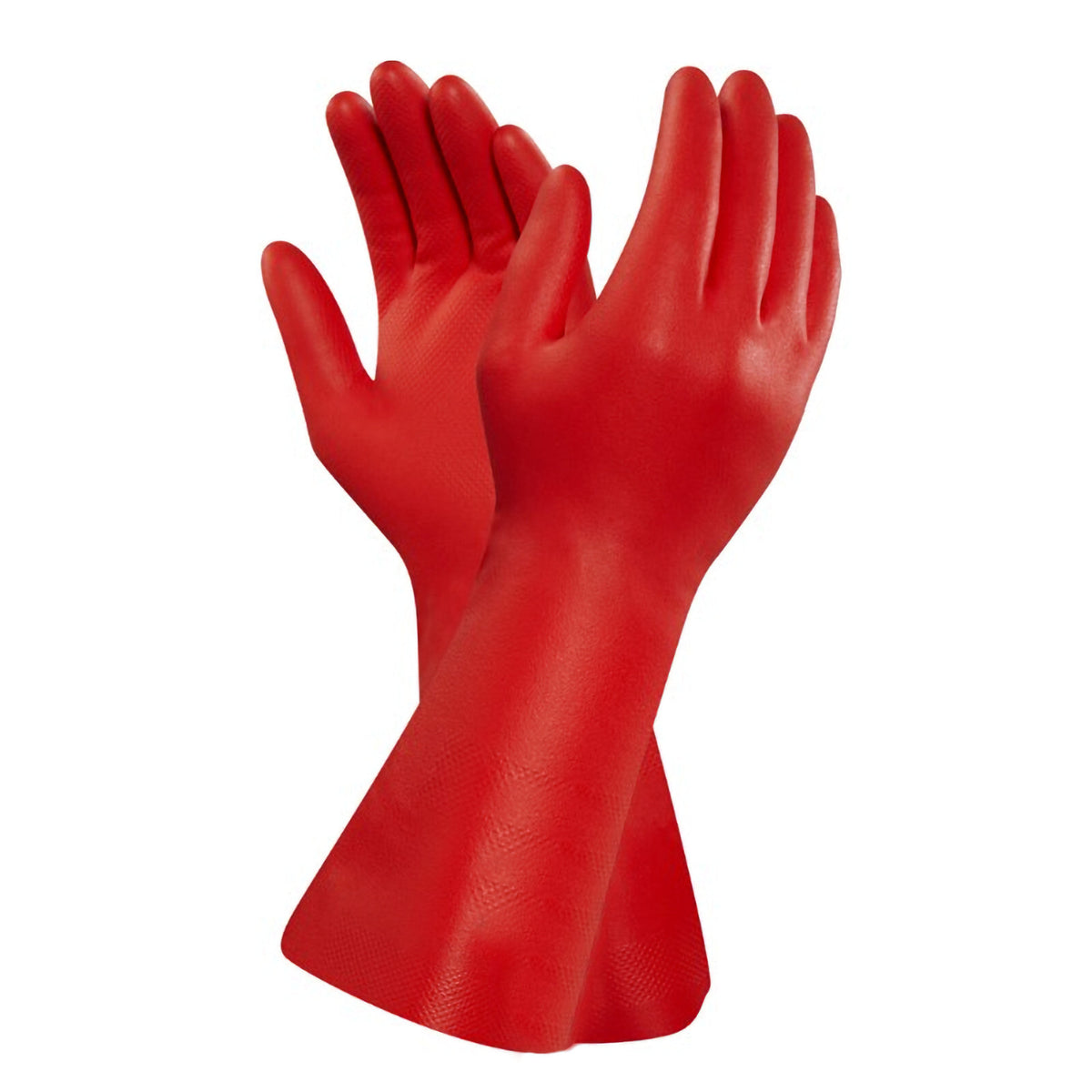 Arbeitshandschuh Stronghand Dawson Baumwollfutter Gr. 10 in rot EN388 Kl. 4121 - 3KShop.de