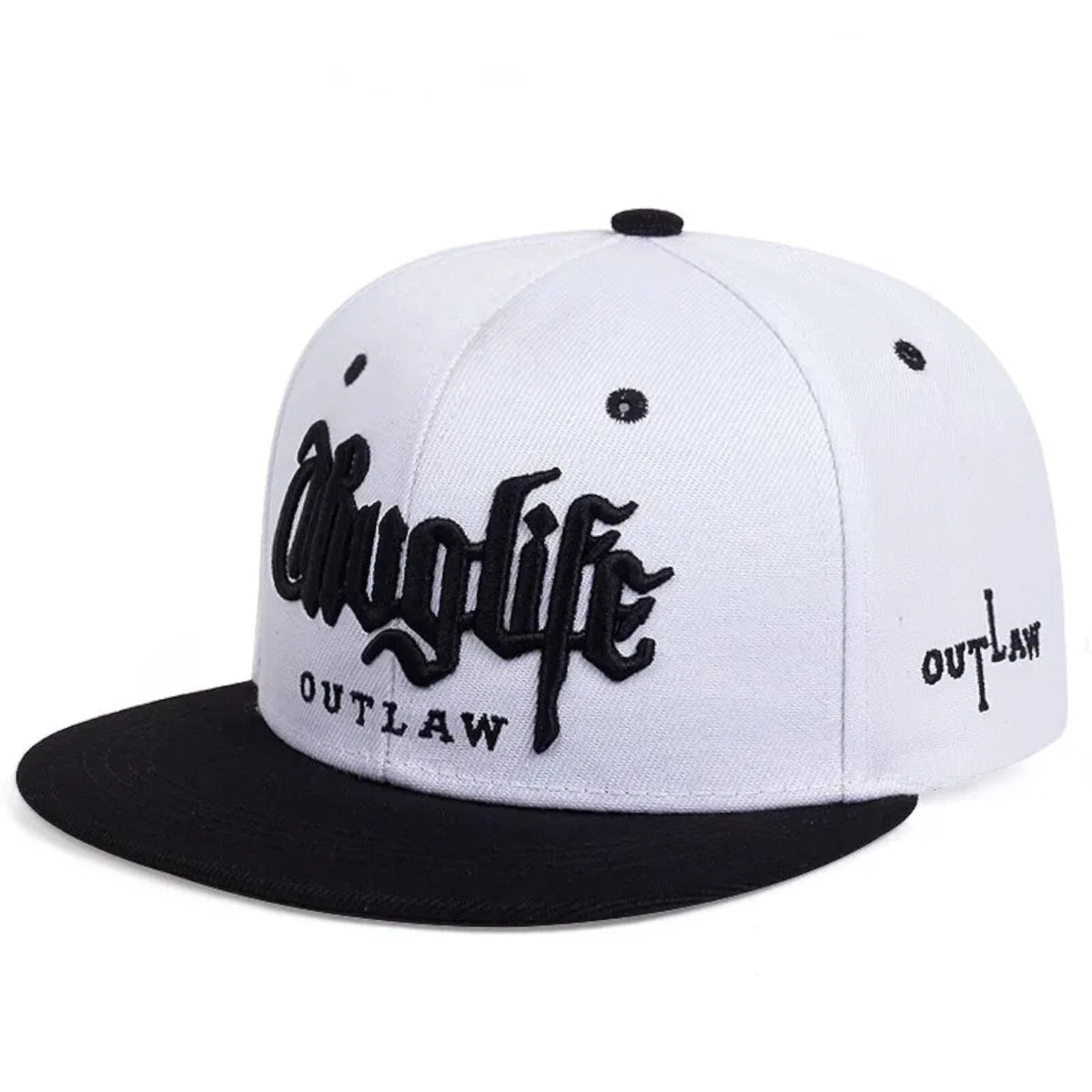 Thuglife Vintage-Basecap aus Baumwolle mit Stickerei