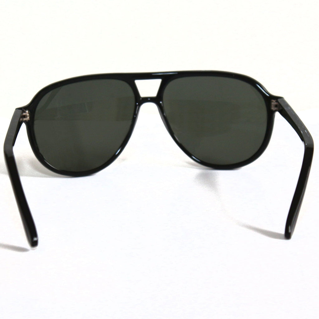 Schwarze Designer Unisex-Sonnenbrille