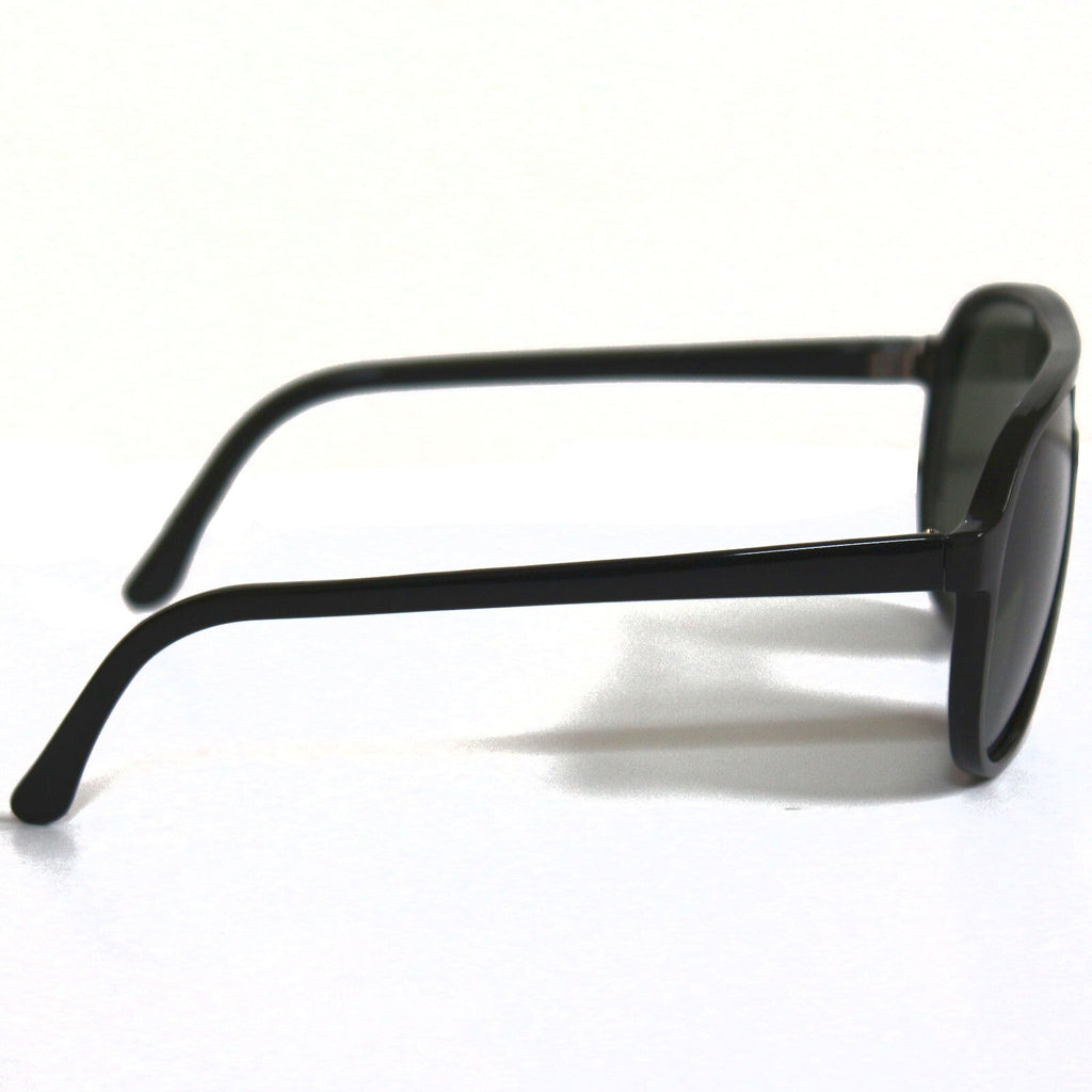Schwarze Designer Unisex-Sonnenbrille