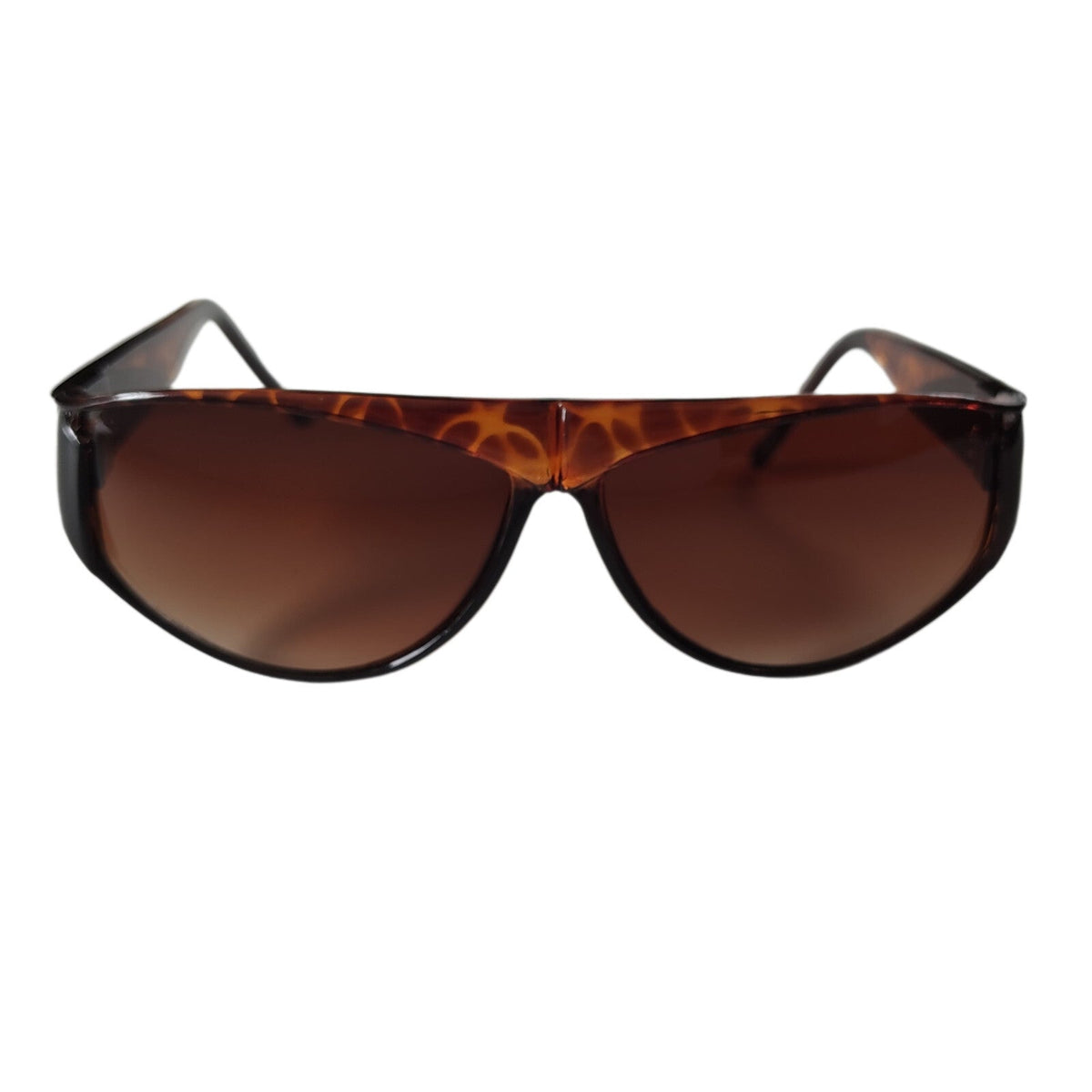 Braun getigerte Designer Damen-Sonnenbrille